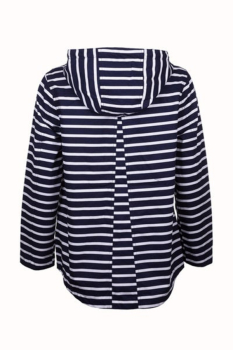 Preview: Ladies Toggle Jacket Bluewhite stripe